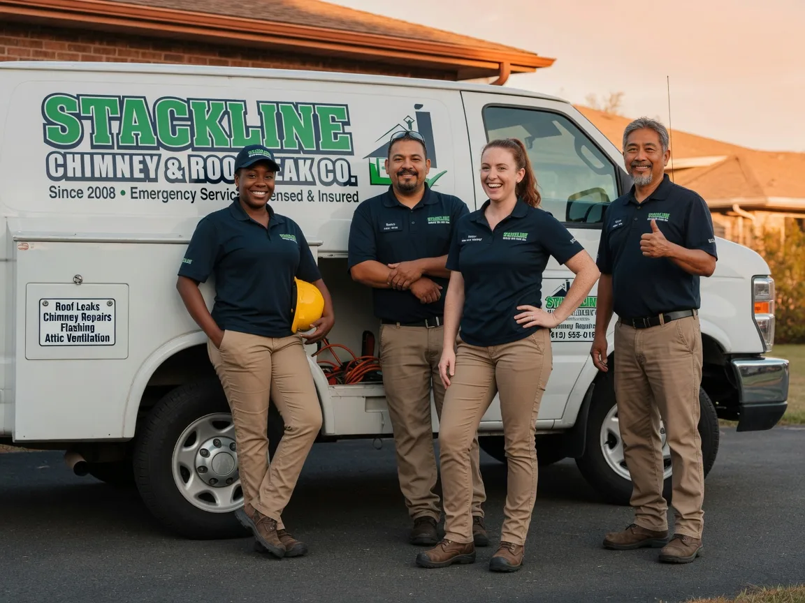 Chimney flashing repair company in Laredo, TX